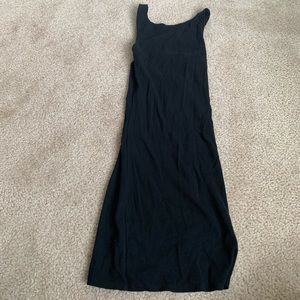 Black mini top shop dress